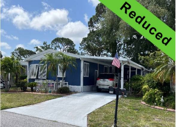 Venice, FL Mobile Home for Sale located at 1203 N Indies Circle Bay Indies